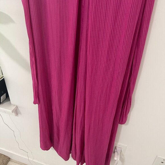 Free People Pink Stripe Harem Wide Leg Pants Size XS - Picture 3 of 7